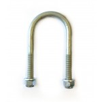 M12 Square Bend Hook Bolt - 50mm Width x 200mm Length