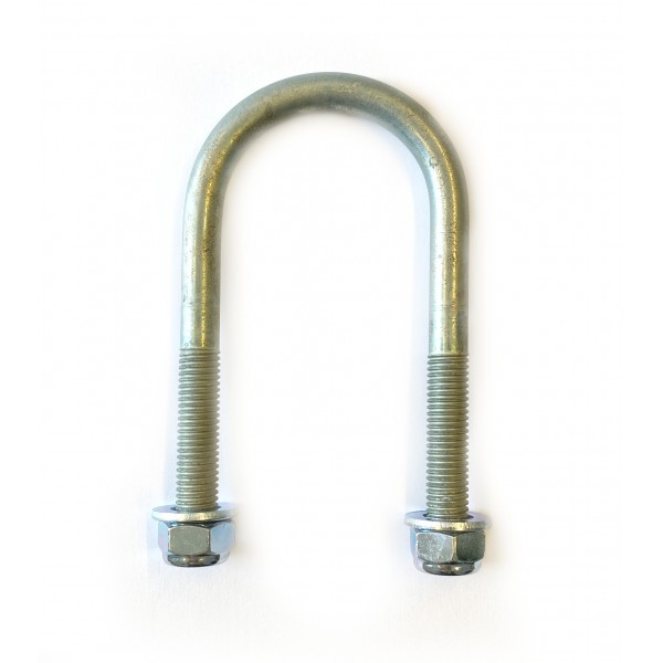 M12 Round Electro-Plated U Bolts 65MM Width X 100MM Length